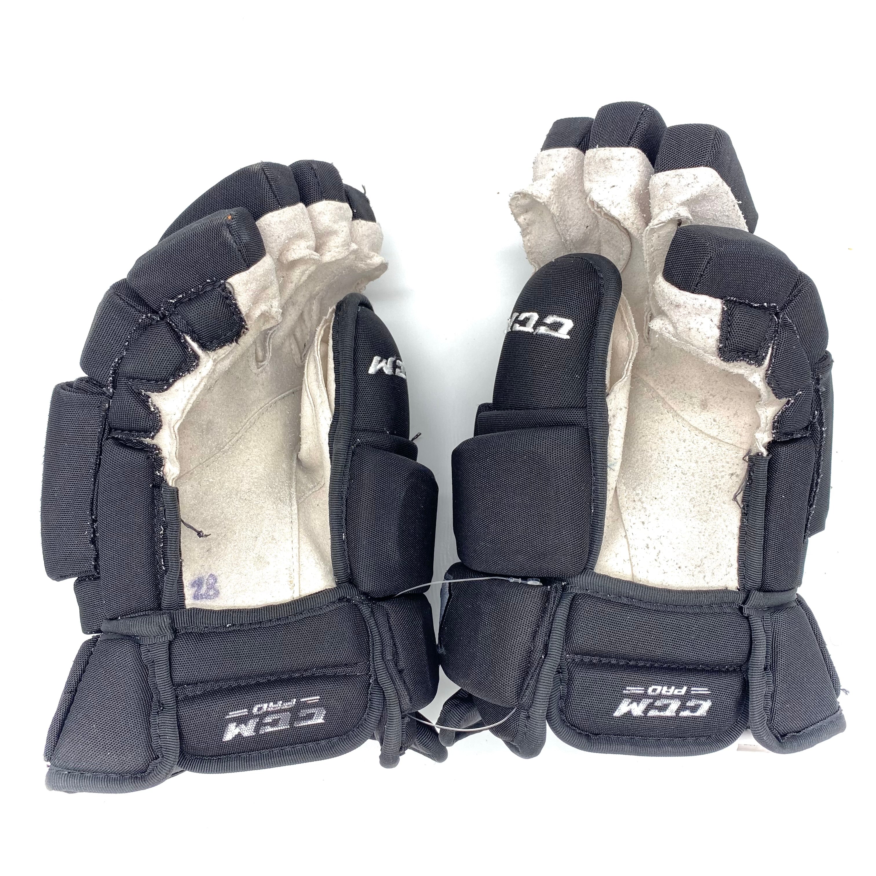 CCM HG97 - Gants Pro Stock d'occasion (noirs)
